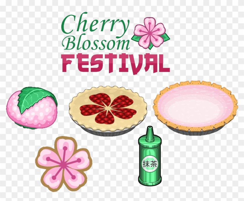 Cherry Blossom Clipart File - Papa Louie Cherry Blossom Festival #1336676