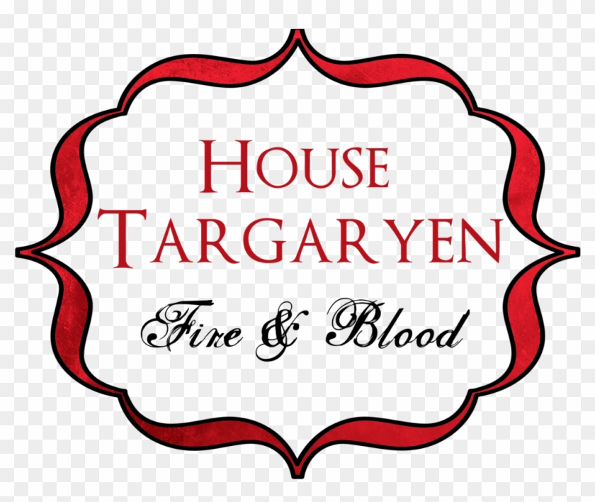 House Targaryen Fire And Blood By Kephart-design - M Logo Design #1336682