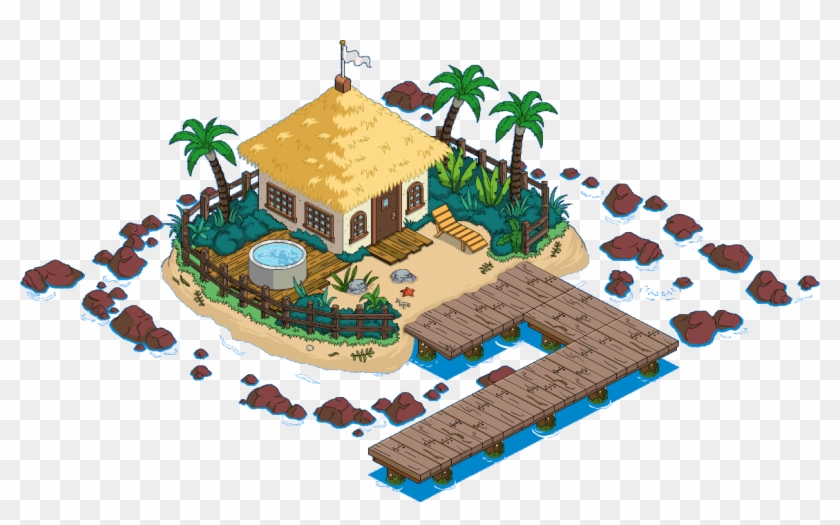 Private Island Level 1 Upgrade - Simpsons Tapped Out Island #1336718