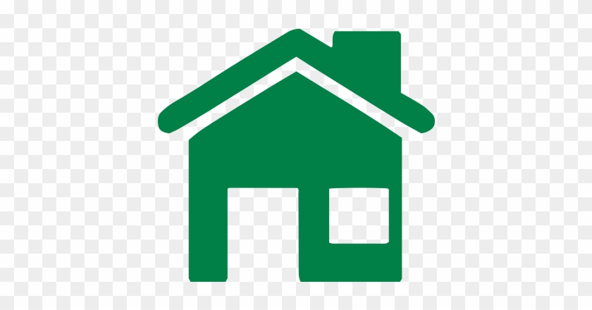 Bulb - Green Home Icon Png #1336820