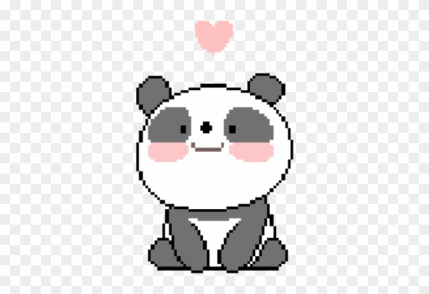 Panda Cute Tumblr Pixel Petsandanimals - Panda Cute #1336864
