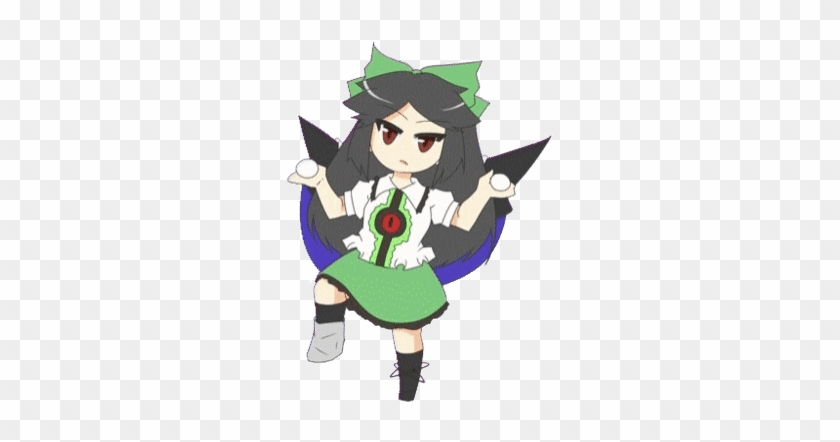 Tumblr Io Gif - Reiuji Utsuho Gif Touhou #1336869