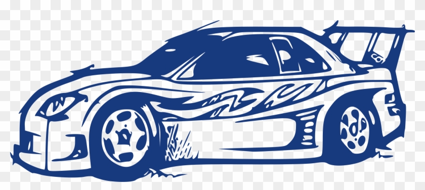 Sports Car Drawing Clip Art - Sports Car Clipart Png #1336908