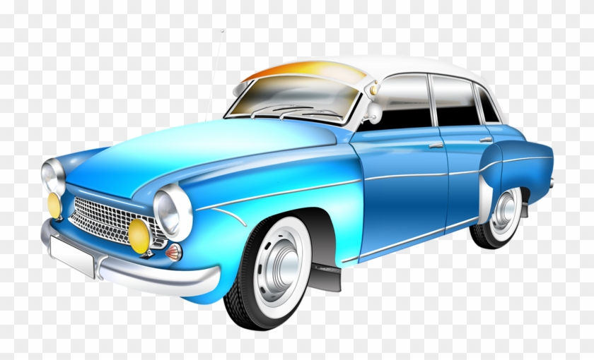 Sports Car Clip Art Classic Car Blue - Car #1336923