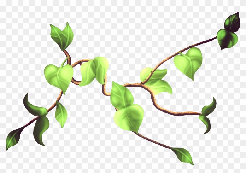 Twig Leaf Bud Clip Art - 2201 #1336947