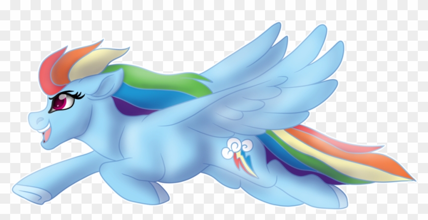 Rainbow Dash Fan Art By Spirit Productions On Deviantart - Cartoon #1337006