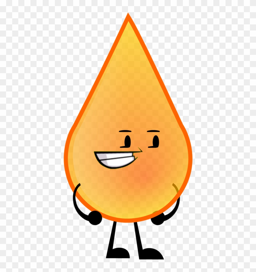 Fire Drop New Pose - Bfdi Firedrop #1337081