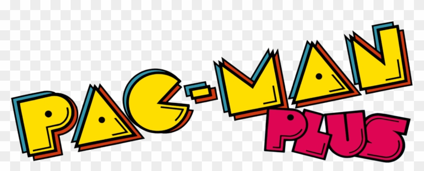 Pac-man Plus Logo By Ringostarr39 - Pac Man Plus Arcade Logo #1337163