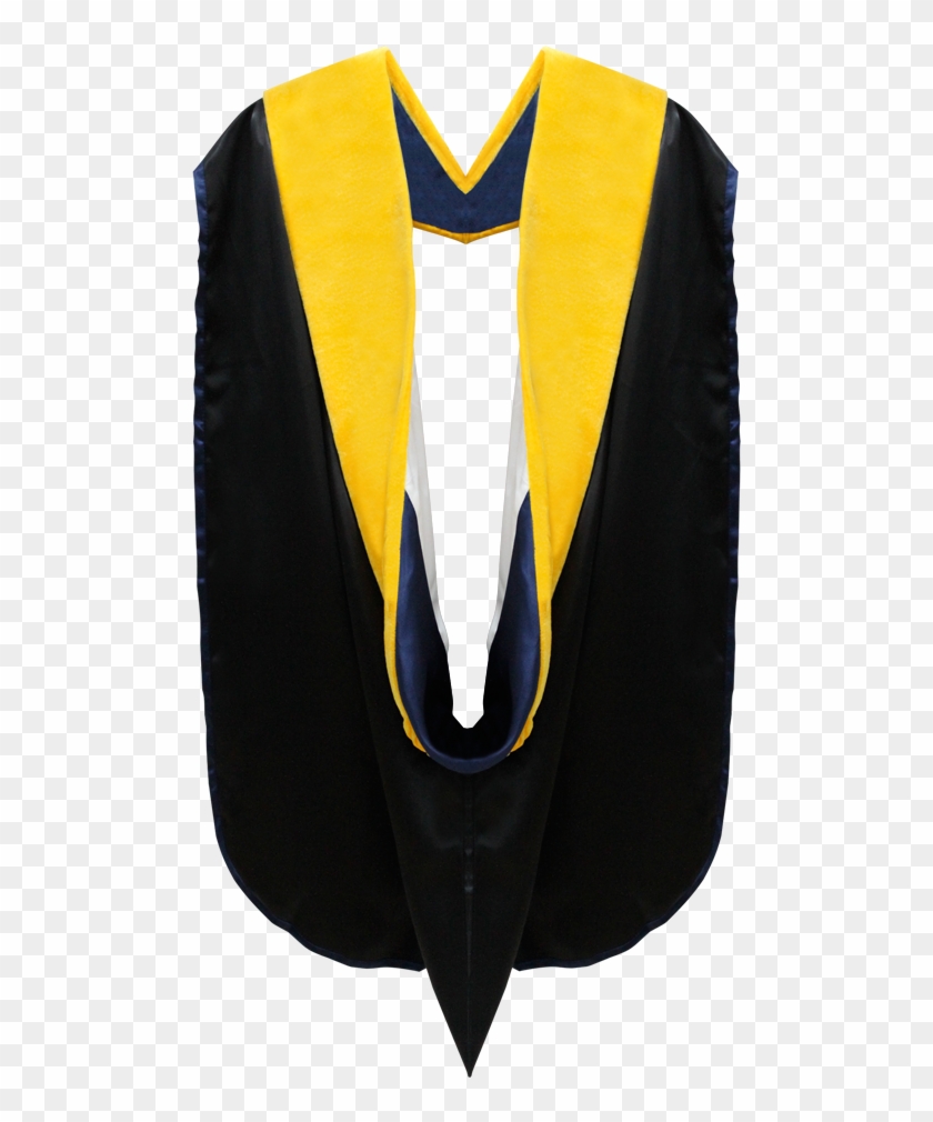 Hood Clipart Graduation - Graduation Gown Png #1337174
