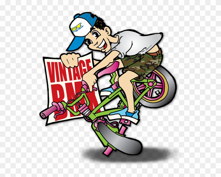 Vintage Bmx - Cartoon #1337186