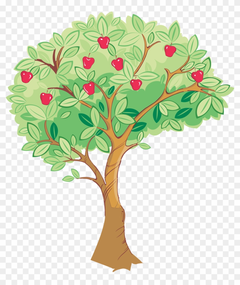 Tree Drawing - Green Apple - Emily Erdbeer - Die Kostümparty Dvd #1337195