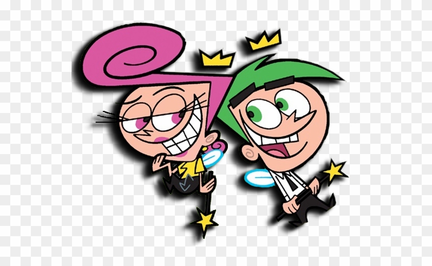 Fairly Oddparents Cosmo And Wanda Image - Fairly Odd Parents Stickers #1337...