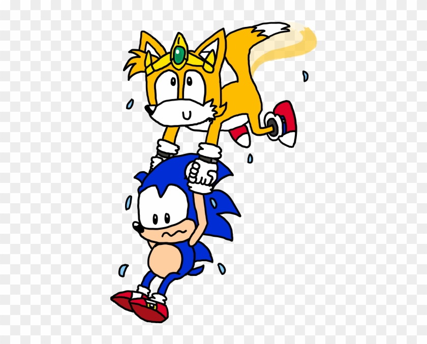 Sonic And Tails In Castle Eggman Zone - Cartoon #1337325