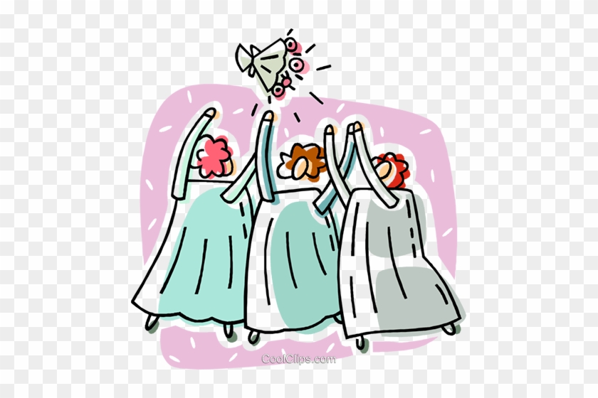 Bouquet Clipart Bridesmaid - Bouquet Clipart Bridesmaid #1337340