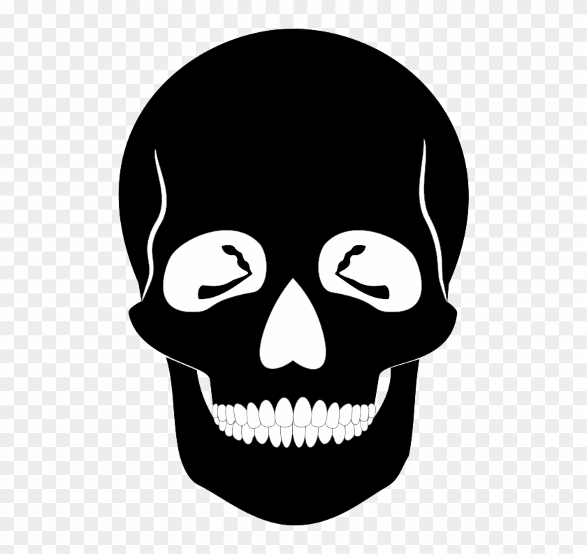 Medium Image - Black Skull Png #1337388
