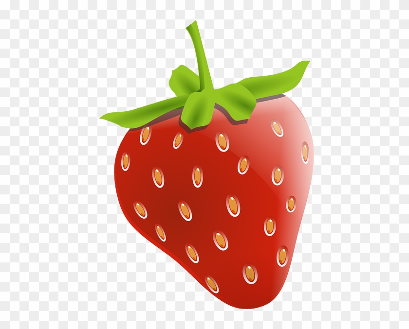 Free Clipart, Animations And Even A Few Vector Graphics - Cartoon Strawberry #1337422