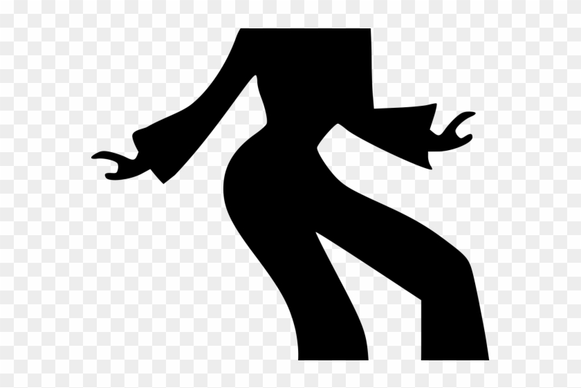 Disco Clipart Disco Dancer - Disco Silhouette #1337518