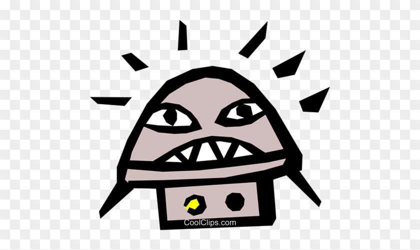 Alien Royalty Free Vector Clip Art Illustration - Alien Royalty Free Vector Clip Art Illustration #1337574