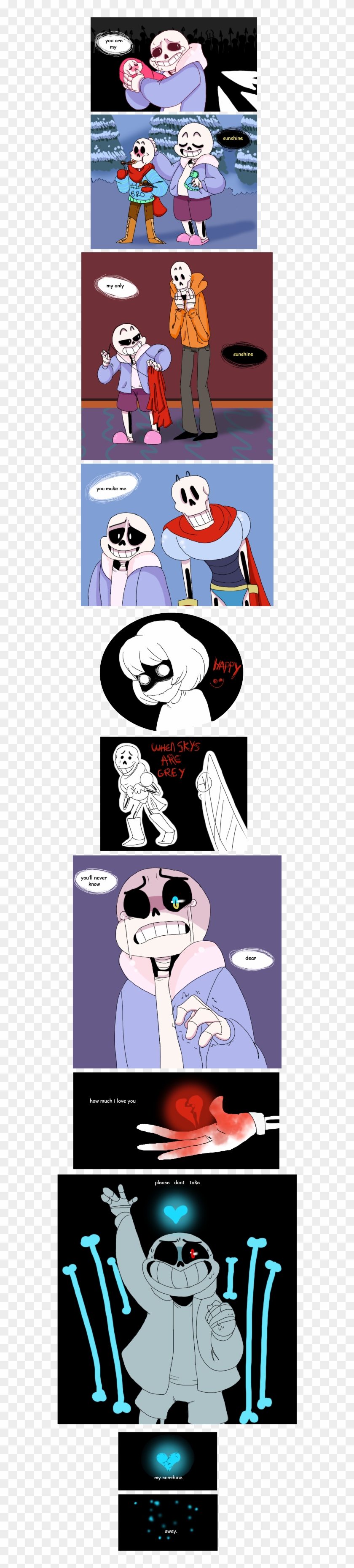 You Are My Sunshine By Mutil8tor Every Time This Song - Undertale Cry Sad Comic #1337650