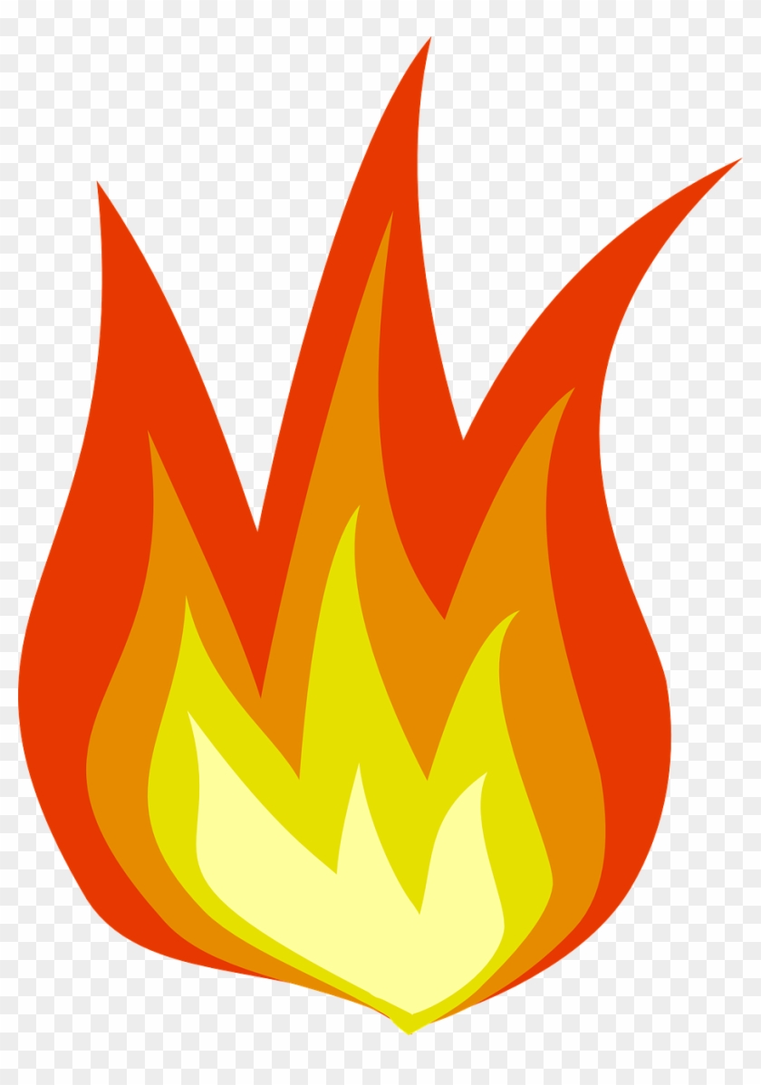 flammes clipart house