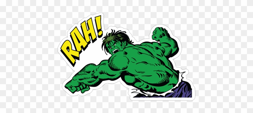 Sticker 16 From Collection «marvel Heroes» - Marvel Hulk Langarmshirt, Jungen, Größe: 140, Grau #1337849