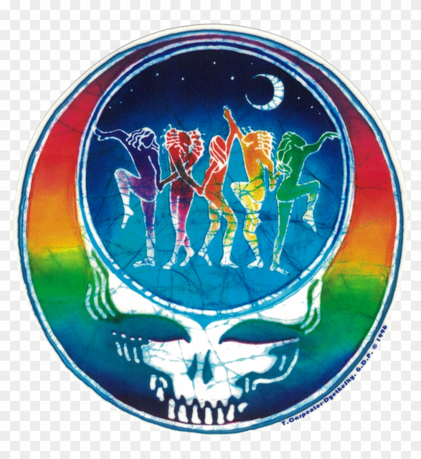 Grateful Dead Dance Your Face - Grateful Dead Window Decals #1337905