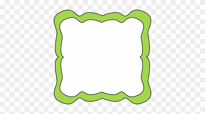 Green Border Frames Clip Art Download - Lime Green Border Clipart #1337956