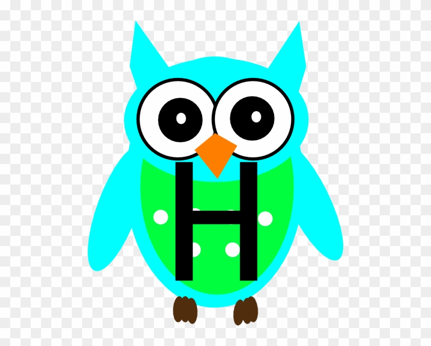 Green Owl Clip Art #1337972