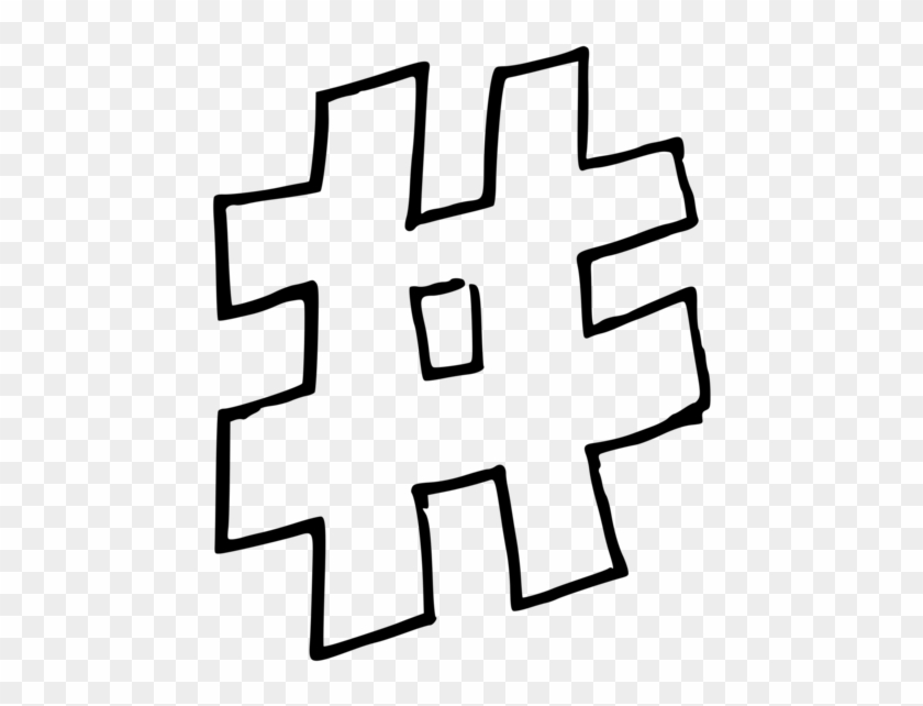 Hashtag Number Sign Social Media Computer Icons - Hashtag Clipart #1338012