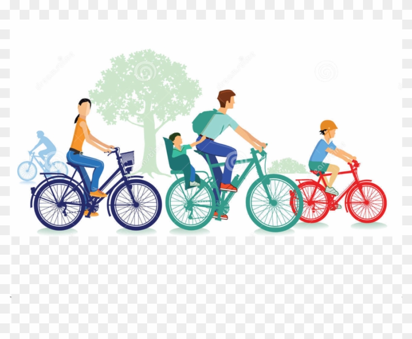 Download Familia En Bicicleta Vector Clipart Bicycle - Hercules Brut Plus Price #1338114