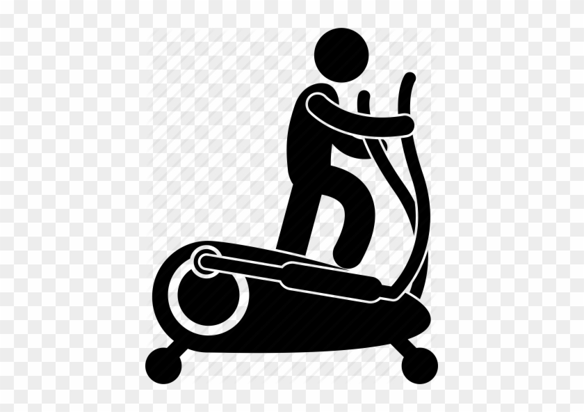 Gymnasium Icon Clipart Fitness Centre Exercise Equipment - Exercise #1338125