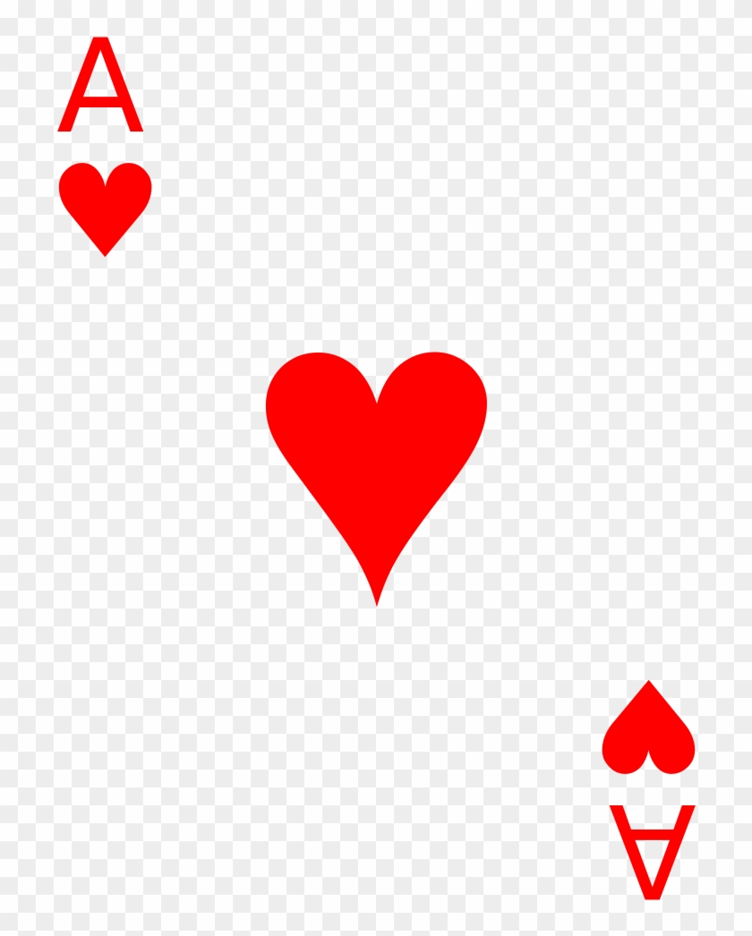 Cards A Heart - Ace Of Spades Real #1338145