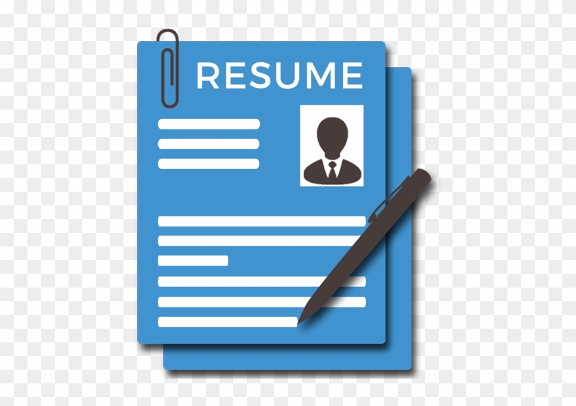 Resume Png Clipart - My Resume Icon Png #1338204