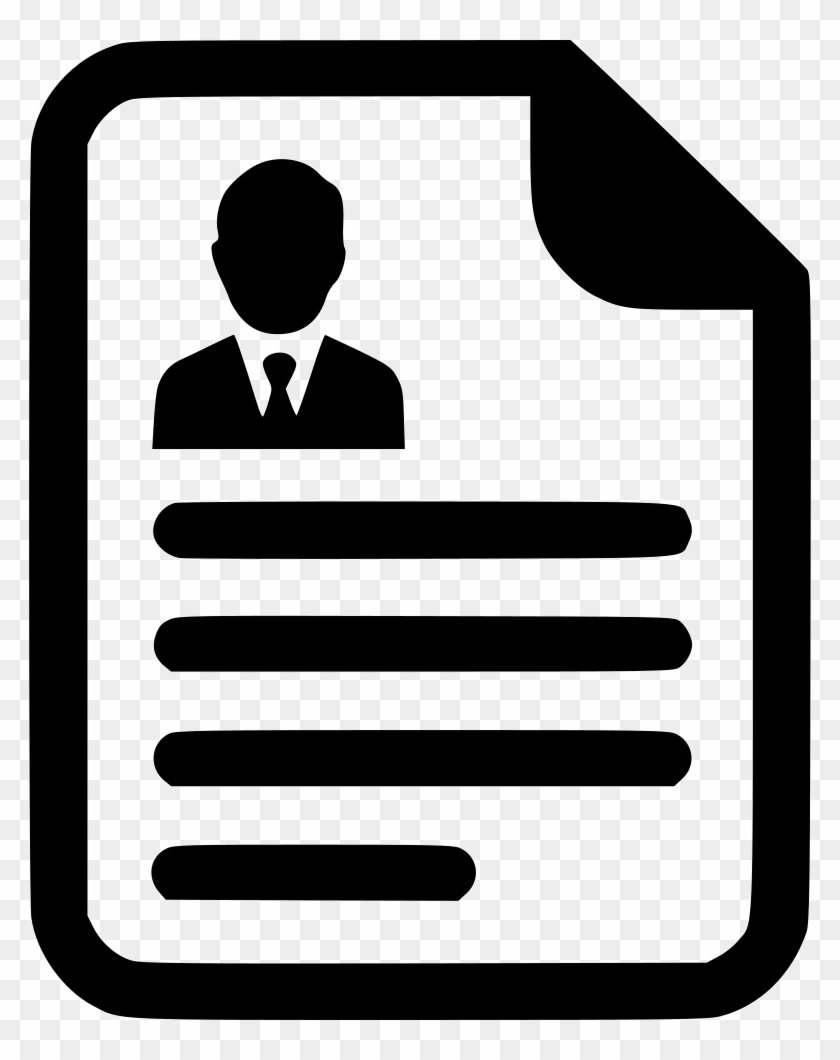 Cv Contract Agreement Resume Paper Document Comments - Resume Icon Transparent #1338206