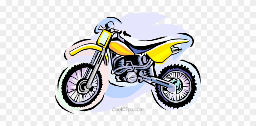Dirt Bike, Motorcycle Royalty Free Vector Clip Art - Motorcycle #1338212