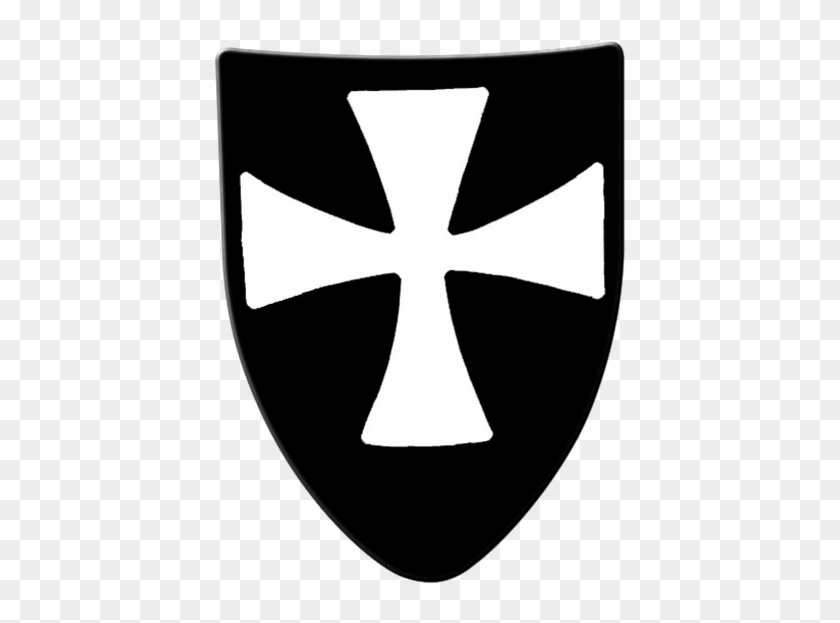Hospitaller Steel Battle Shield - Knights Hospitaller Shield #1338292
