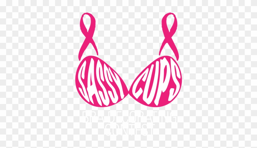 A Portion Of All The Contest Proceeds Will Be Donated - Breast Cancer Bra Clipart #1338326