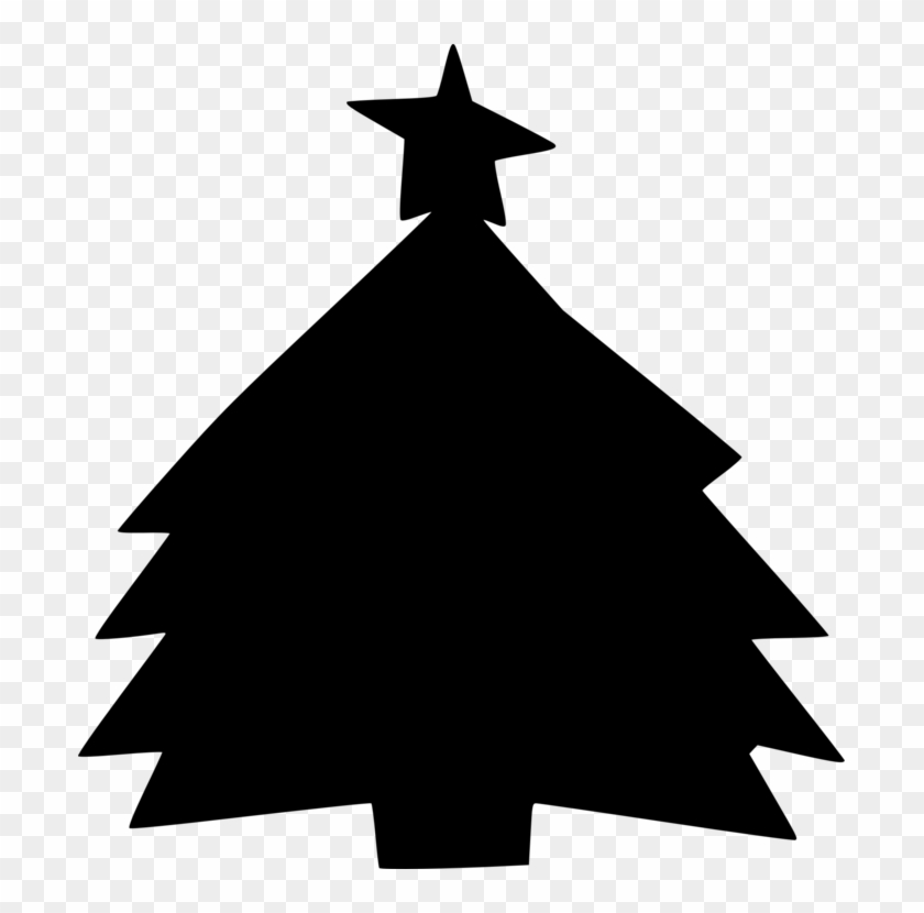Christmas Tree Christmas Day Vintage Christmas Christmas - Black Christmas Tree Template #1338335