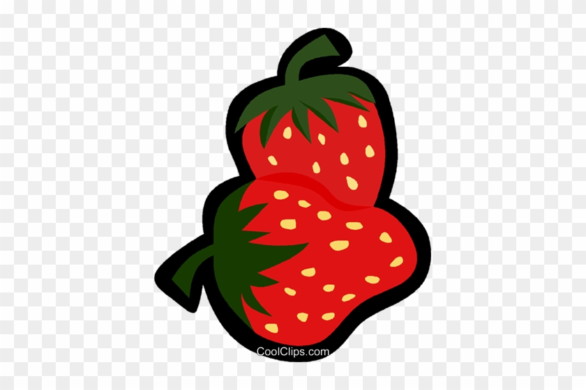 Strawberry, Fruit Royalty Free Vector Clip Art Illustration - Fruit #1338351