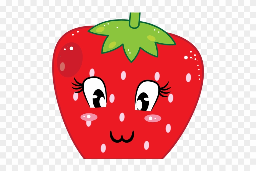 Fruit Clipart Strawberry - Cute Strawberry Clipart Png #1338362