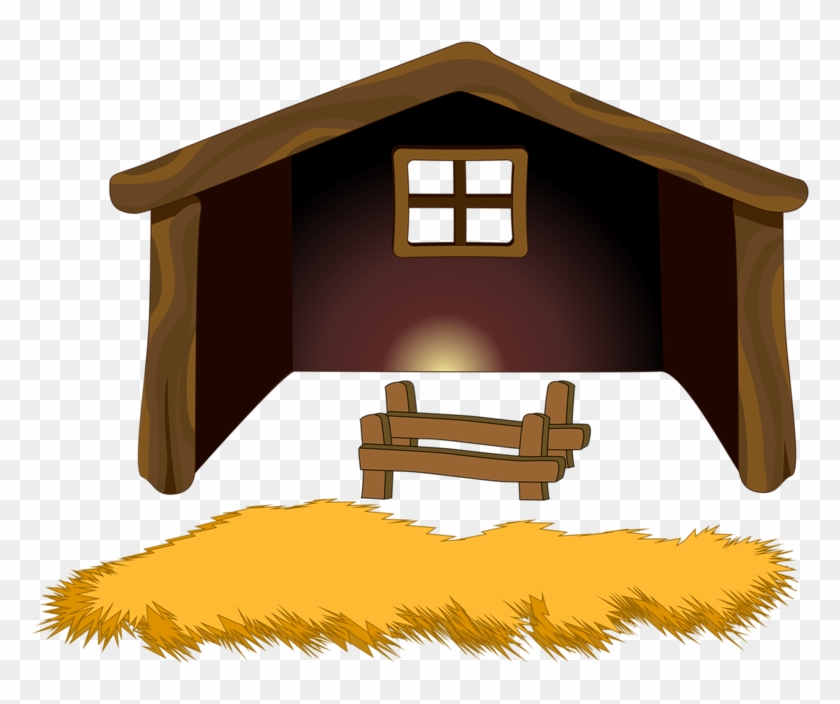 Christmas Nativity Scene Png 11 Png Christmas Nativity - Casa De Paja Png #1338388