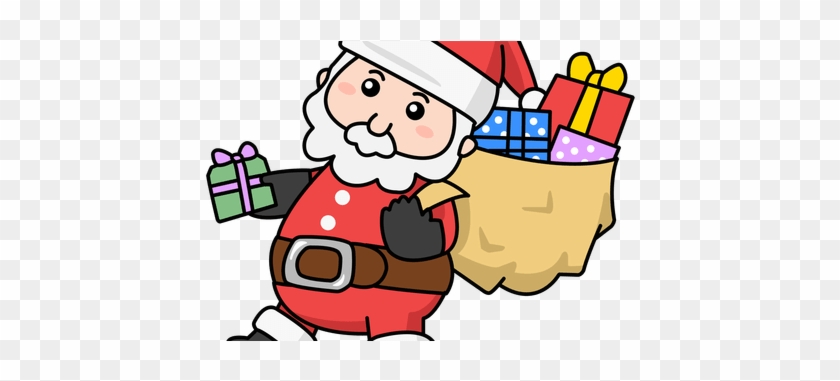 Santa Claus Clip Art - Cartoon Cute Christmas Santa #1338523