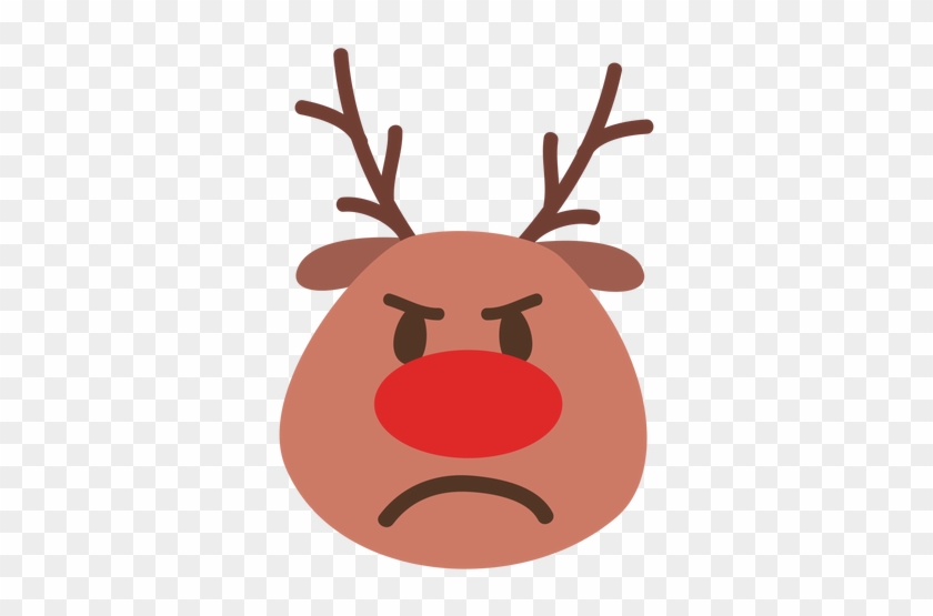 Reindeer Clipart Angry - Angry Reindeer #1338534