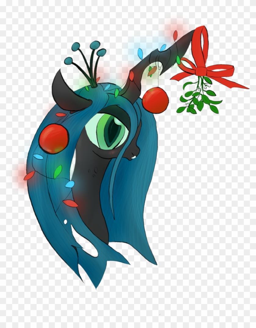 Welkin-draws, Christmas Lights, Christmas Ornament, - Queen Chrysalis #1338614