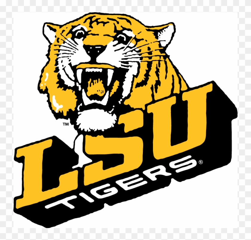 Lsu Tigers Iron Ons - Lsu Logo 1980 #1338692