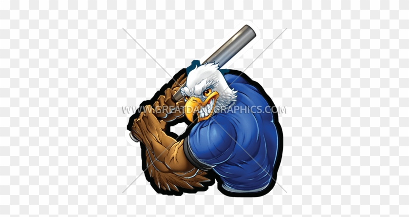 Eagle Baseball Player - Illustration #1338744