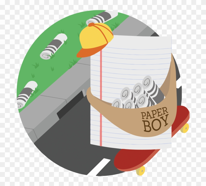 Paper Boy- Capture 10 Rock Paper Scissors Munzees - Illustration #1338790