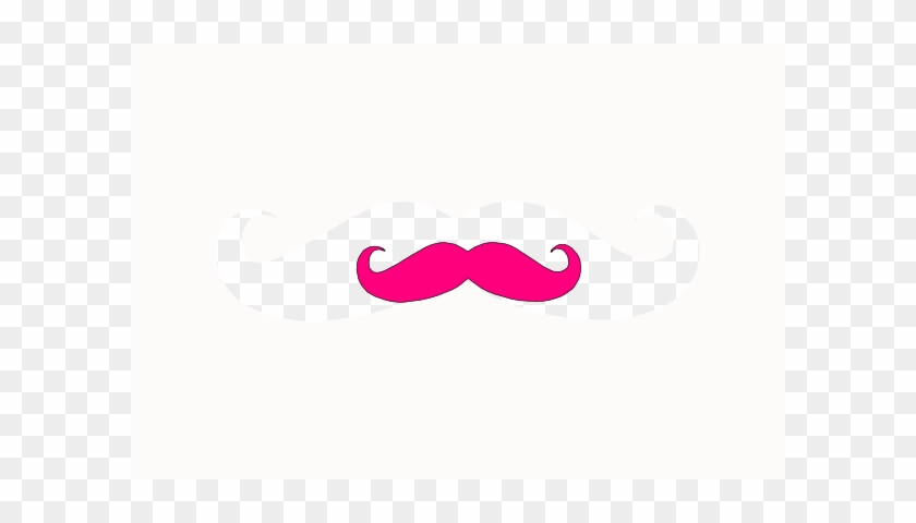 Black And Pink Mustache #1338852