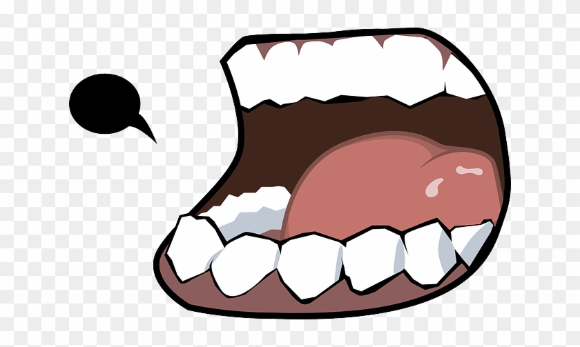 Mouth And Teeth Png Clip Arts - Cartoon Mouth #1338884
