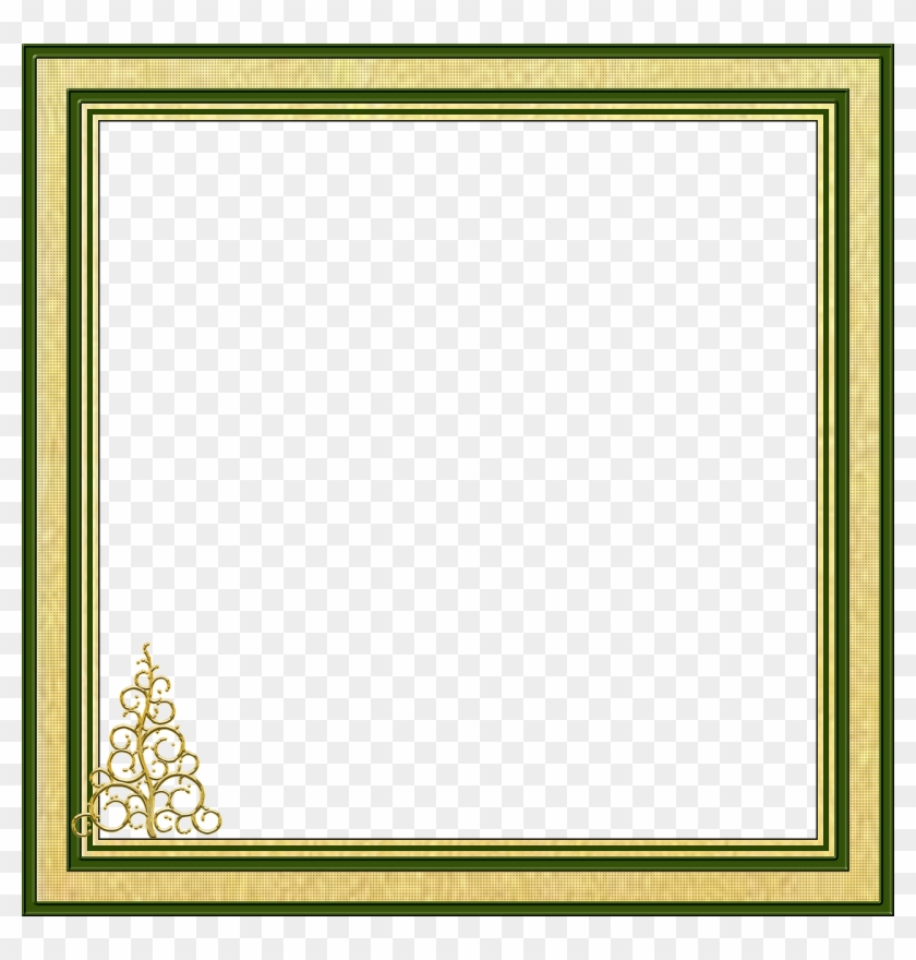 Frame,gold,green,free Pictures, - Picture Frame #1338908